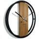  FLEXISTYLE Wanduhr schwarz 50cm