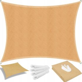  Gartensegel 500 x 500 cm PVC