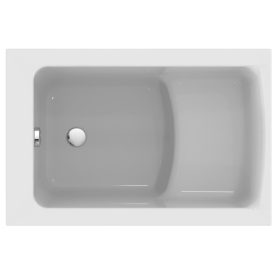   Ideal Standard Connect Air rechteckige Acrylbadewanne, seitlicher Abfluss, 105 x 70 cm