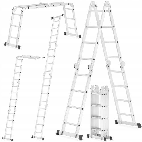 Höhere Leiter 5,6 m Aluminium 1 x 16 bis 150 kg