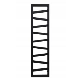  Wasserbadheizkörper Scarlet 435 W 300 x 1200 mm schwarz