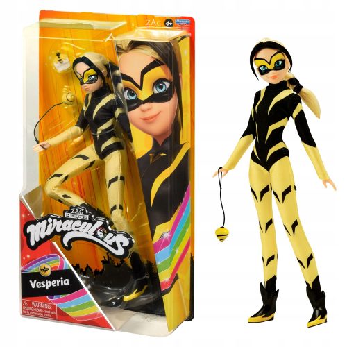  Miraculous: Ladybug und Cat Noir Puppe Playmates Toys Miraculous: Ladybug und Cat Noir, Vesperia 32,5 cm