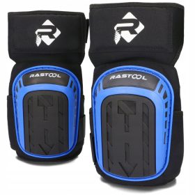   RASTOOL Schutz-Gel-Knieschoner Profi-Konstruktions-Knieschoner 2 Stk