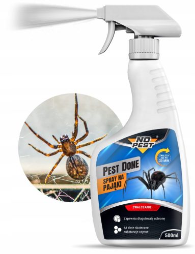  Sprühgerät, Aerosol gegen Kakerlaken, Ameisen, Spinnen, Wanzen, Silberfischchen No-Pest 0,5 kg 500 ml