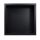 Badezimmerregale Integriertes Wandregal Hydro-era 30x30x7 cm schwarz