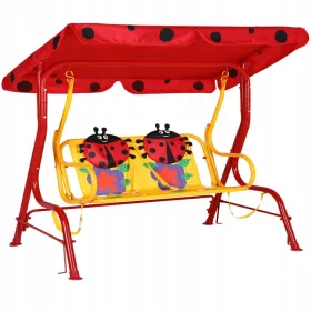 ZWEI-PERSONEN-GARTENSCHAUKEL FÜR KINDER