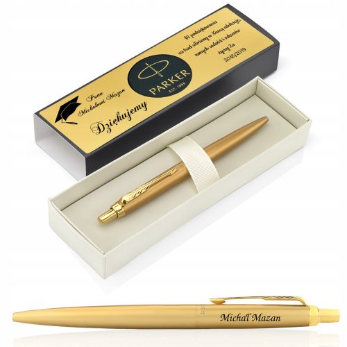  PARKER Kugelschreiber mit Gravur für TEACHER + Etui