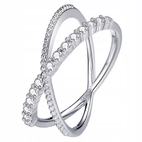  Doppelter Silberring (925).