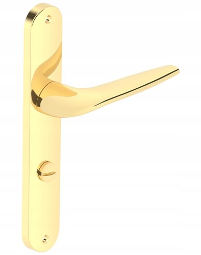 Metal-Bud Langer Innengriff, Schild mit Toilettenschloss