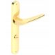 Metal-Bud Langer Innengriff, Schild mit Toilettenschloss