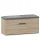  Elior Schuhschrank mit Sitz 100 x 49 x 35 cm Sonoma-Eiche