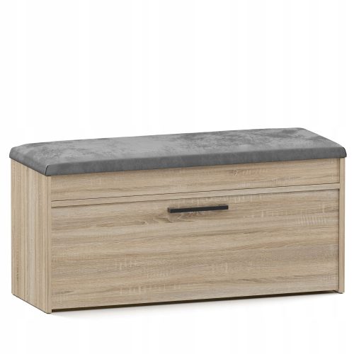  Elior Schuhschrank mit Sitz 100 x 49 x 35 cm Sonoma-Eiche