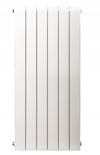  Faral 514 W weißer Aluminiumheizkörper 240 x 880 x 95 mm – seitlicher Anschluss