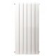  Faral 514 W weißer Aluminiumheizkörper 240 x 880 x 95 mm – seitlicher Anschluss