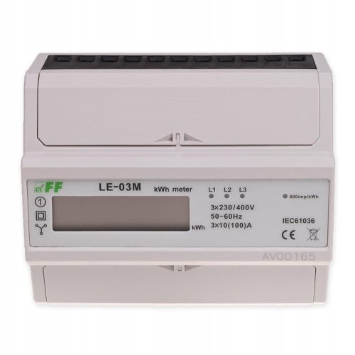 F&F-Zähler 400 V IP20 100 A