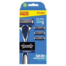    Wilkinson Hydro 5 Skin Protection Regular Rasiererkartusche, 4 Stk.