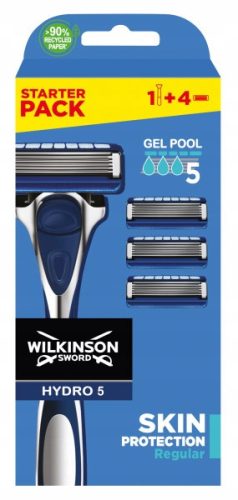 Wilkinson Hydro 5 Skin Protection Regular Rasiererkartusche, 4 Stk.