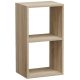  Marand Bücherregal Schreibtischregal 40 x 72,5 x 30 cm Sonoma-Eiche