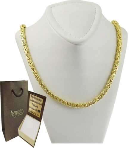  Silber vergoldete Royal Weave Kette 3,80 mm Herren pr 925 graviert