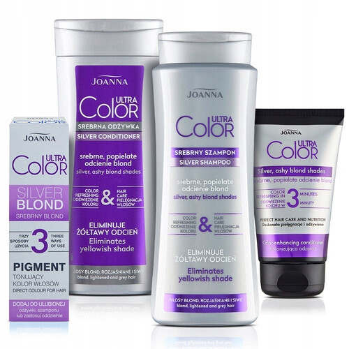  Joanna Ultra Color Silberblondes Haarset