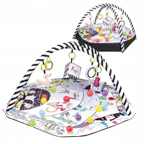  Lernmatte, Poolbälle, 3-in-1-Spielzeug (F016)