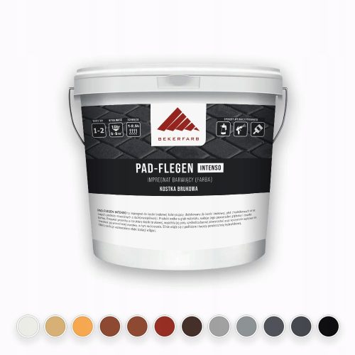 Farbe für Pflastersteine, färbende Imprägnierung, 2,5 l
