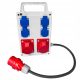 Hilark 230 V IP44 32 A Schaltanlage