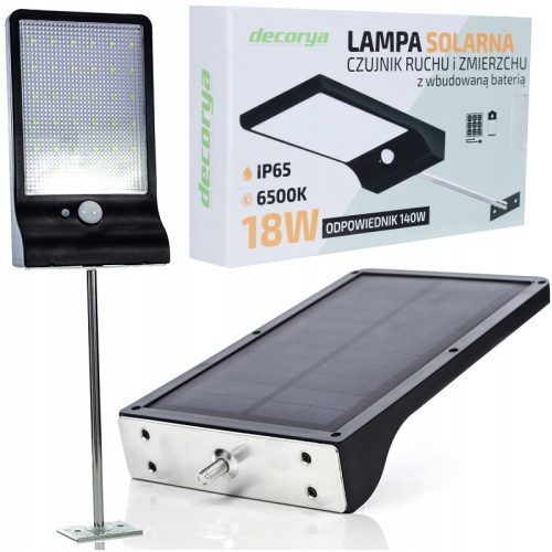  Decorya Fassadenlampe 1500 lm, solarbetrieben
