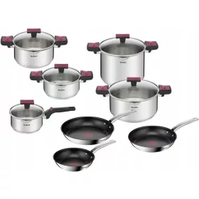   TEFAL Cook&Clip und Intuition Kochset – Robuste Vielfalt für Alle Kochfelder