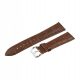 Uhrenarmband 18MM BRAUN Leder Krokodil