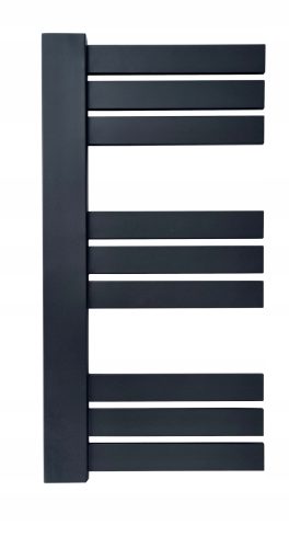 Wasserbadheizkörper Scarlet 412 W 400 x 800 mm schwarz