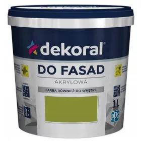  Dekoral Acryl-Wandfarbe 5 l Olivgrün matt