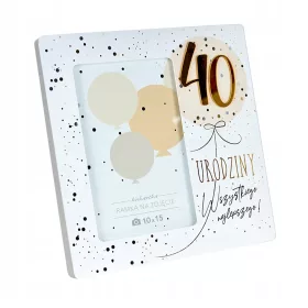  FOTORAHMEN ZUM 40. GEBURTSTAG FÜR 40 JAHRE RM-054