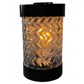  Kerzenlaterne, Kristallröhre, sehr groß für Grab