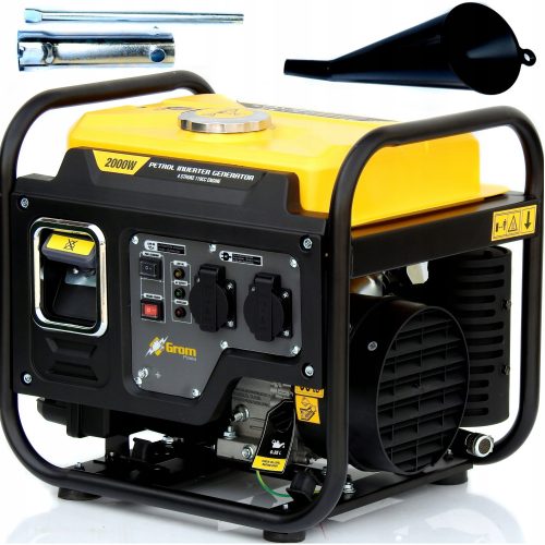 Tragbarer einphasiger Generator Grom Polska 2600 W Benzin