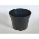  PSGR Blumentopf 19 cm x 19 x 15 cm, Durchmesser 19 cm, schwarzer Kunststoff