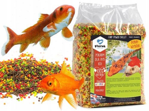 Futter für Fische im Teich Futter für Koi-Fische, Karpfenfutter, Teich, 5 kg