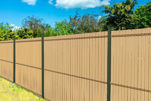 Abdeckung für Zaunelemente 123 x 250, Stroh