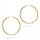  GOLD CREOLEN 25mm pr. 585 RINGRAD 14k