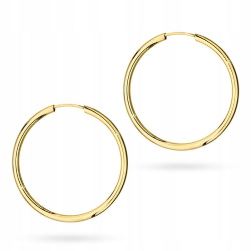  GOLD CREOLEN 25mm pr. 585 RINGRAD 14k