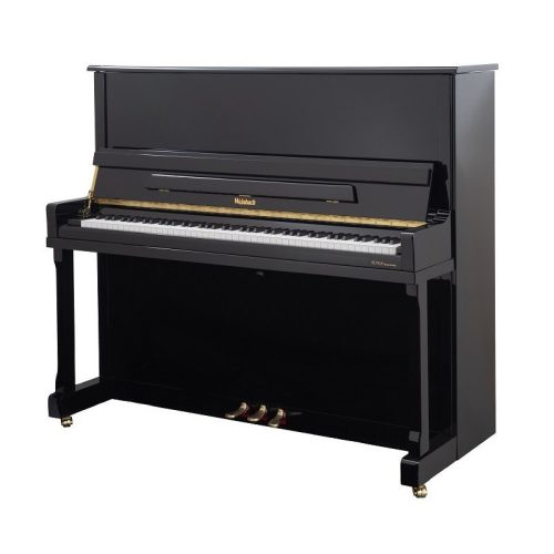  Weinbach W128 klassisches Klavier, glänzend schwarz