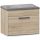  TopEshop Schuhschrank mit Sitzfläche 60 x 49 x 35 cm Sonoma-Eiche