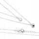  Kugelkette aus 925er Silber mit Zirkonanhänger