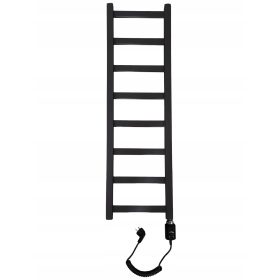    ELEKTRISCHE HEIZLEITER vertikal 450W DEX 990/300 MATTSCHWARZ