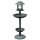  Vogelbecken/Futterstation mit vidaXL Solarlampe
