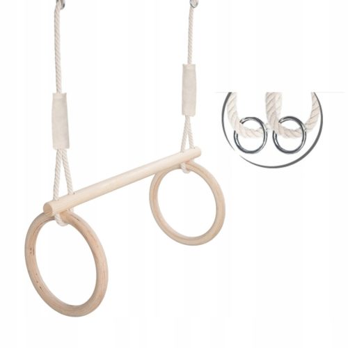 MAMOI Turnringe für Kinder, Verstellbarer Swing Stick Ringo Hoops