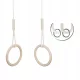  MAMOI Turnringe für Kinder, Verstellbare Swing Ringo Hoops
