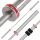  BELTOR GERADE OLYMPISCHER CHROM-BRIEF 220 CM 50 mm UNIVERSAL + KLEMMEN