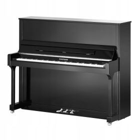  Klavier W.Hoffmann T128 glänzend schwarz + chrom