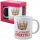 Coole, lustige Gadgets Becher mit Aufdruck für einen Rentner, Galeria Giftu, weiß, 330 ml